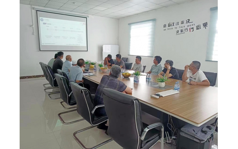 深汕工務(wù)署、中國交建、深汕投控等領(lǐng)導(dǎo)蒞臨我司加工廠考察，召開“深汕大道梯道橋”項目會議